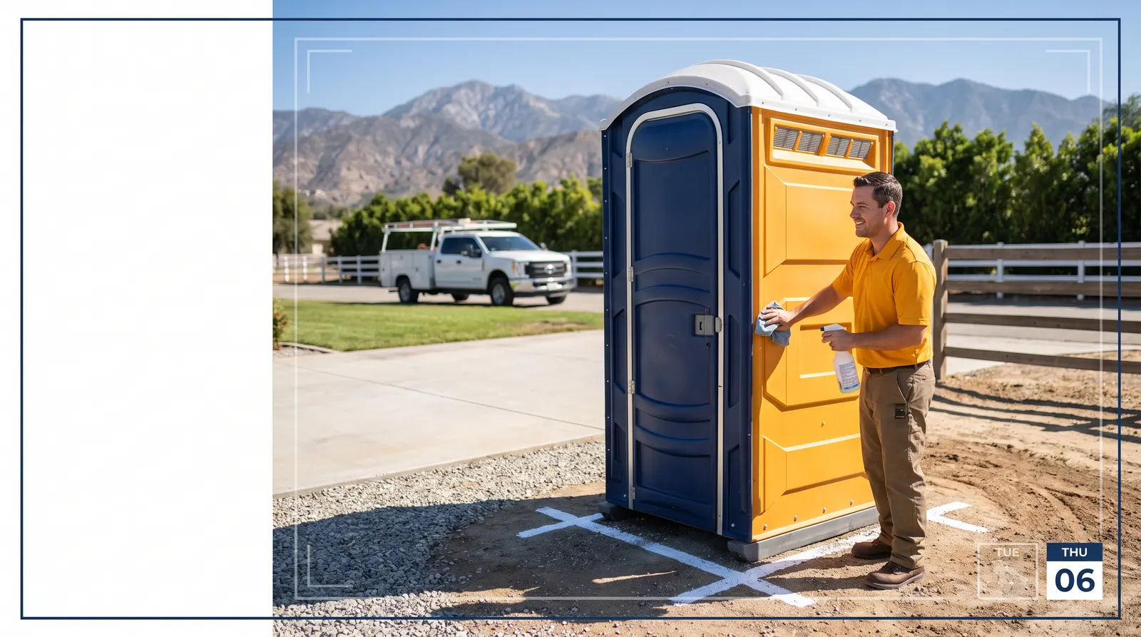 Porta Potty Rental in San Bernardino, CA